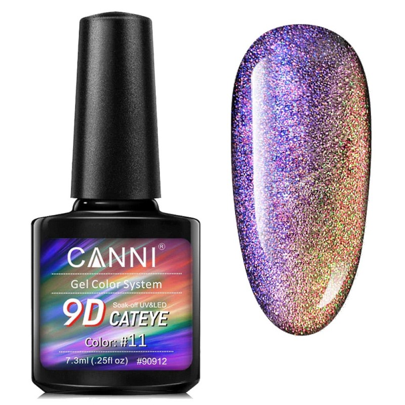 Canni 9D Cat Eye N. 11 Soak-Off UV & LED 7.3ML